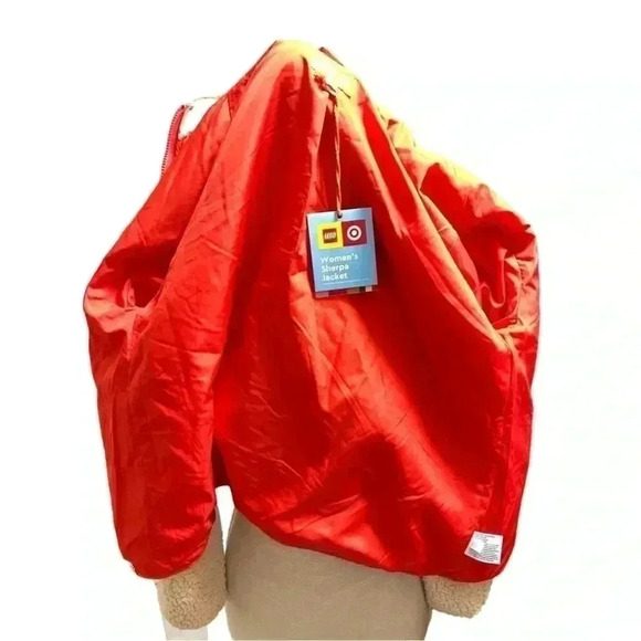 Women’s Lego X Target Jacket• Size S•NWT•Cream, Orange and Pink• - Picture 2 of 5